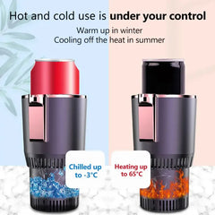 2 in 1 heating and cooling cup holder (حامل أكواب 2 في 1 للتسخين والتبريد)