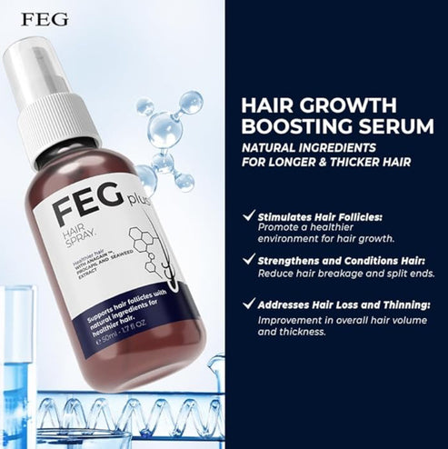 FEG PLUS Hair Growth Spray (سبراي نمو الشعر FEG PLUS)
