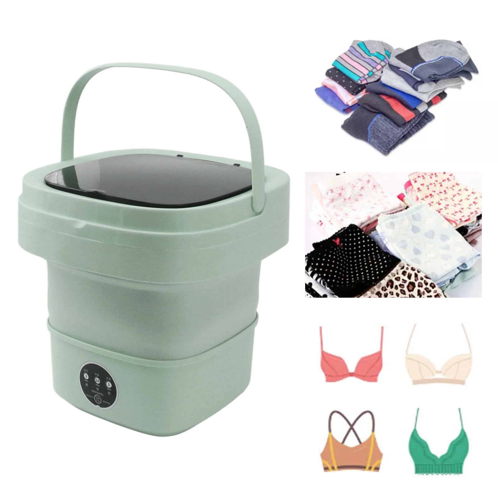 Foldable Mini washing Machine (ماكينة غسيل صغيرة قابلة للطي)