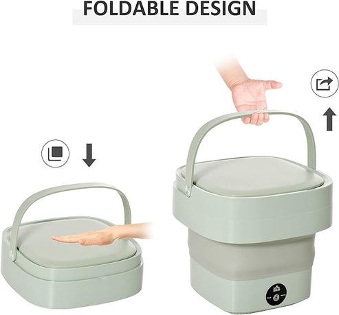 Foldable Mini washing Machine (ماكينة غسيل صغيرة قابلة للطي)